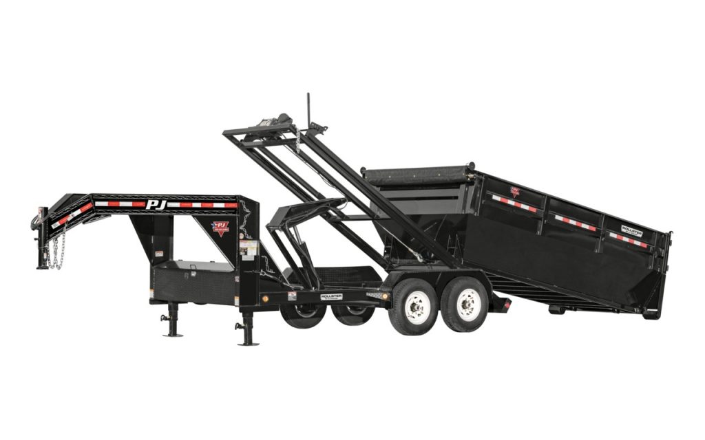 small dumpster trailer