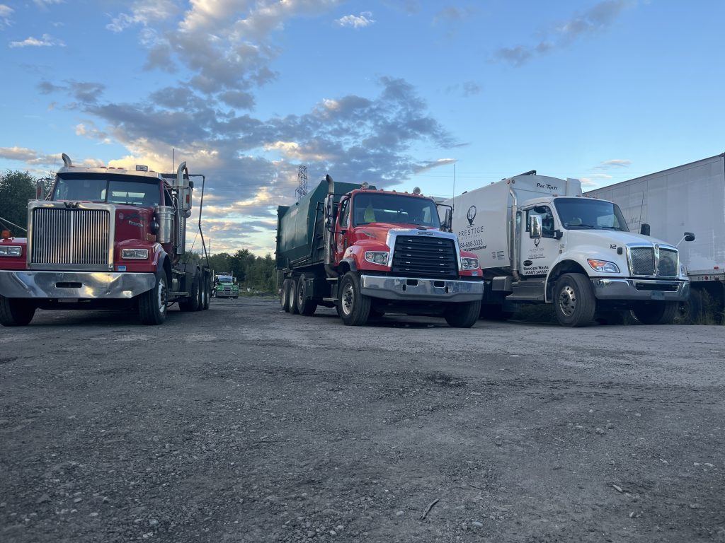 Trash pickup dumpster rental rolloff service Dallas PA 18612